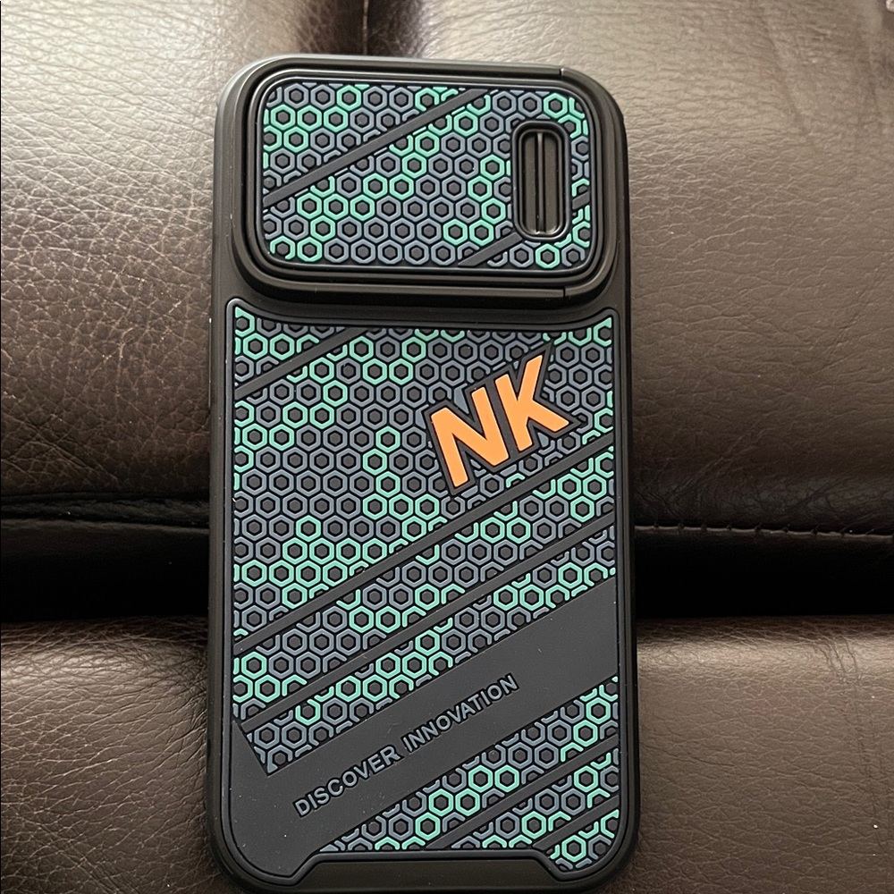 Black and Green Phone Case
